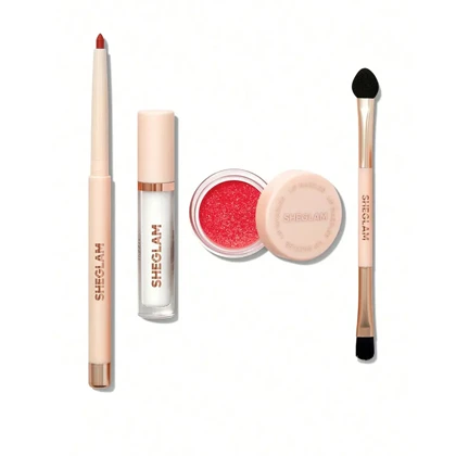 کیت لب گلیتری شیگلم SHEGLAM Lip Dazzler Glitter Kit – Red Carpet