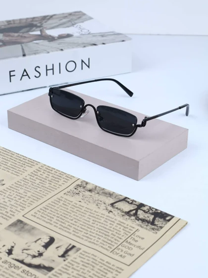 عینک آفتابی زنانه و مردانه فشن مستر برند گوچی Retro Noir مدل Gucci SGF-2495 خرید اقساطی