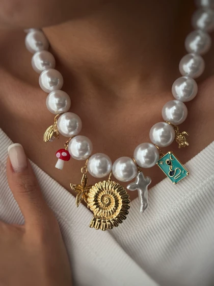 گردنبند مروارید چارم