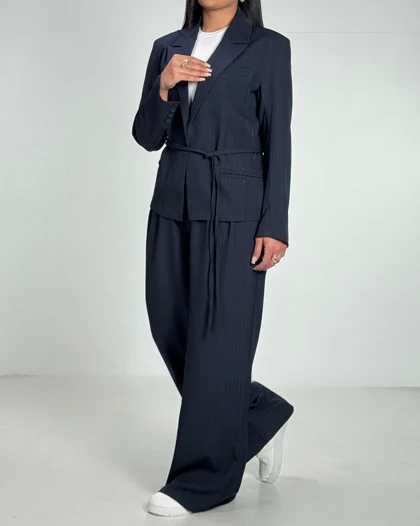 ست کت و شلوار دوبند دیپلمات  کد 800024