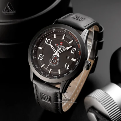ساعت نیوی فورس بند چرمی Naviforce NF9229K