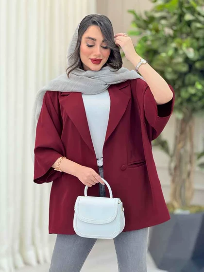 مانتو مازراتی دو دکمه