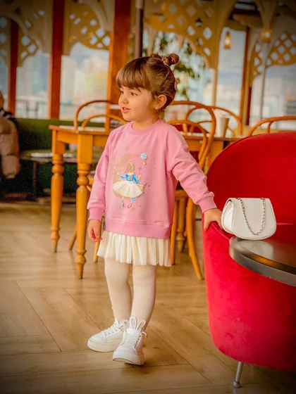 پیراهن لبه تور دار فرشته