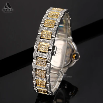 ساعت زنانه کارتیه Cartier Ballon Bleu Full Diamond-28