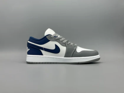 کتانی نایکی جردن1 لو فرنچ بلو های کوالیتی/Nike AJ1 low French Blue