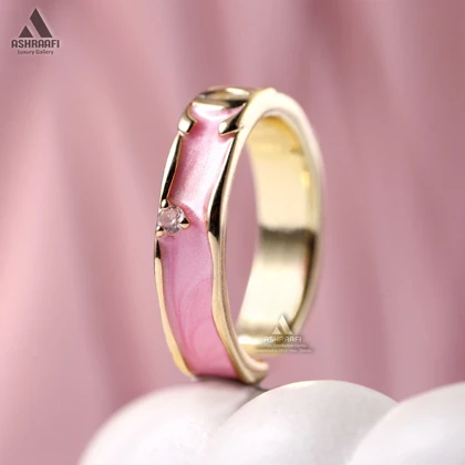 انگشتر زنانه شنل Chanel Enamel Ring P01