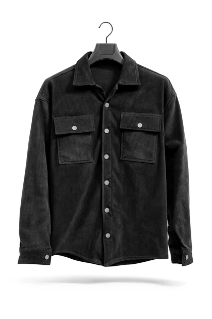 کت فوتر مشکی بافت کبریتی فوق سنگین و کیفیت استثنایی