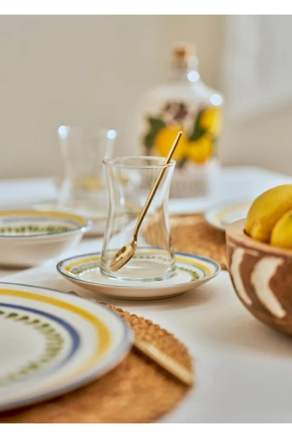 سرویس صبحانه‌خوری Bella Maison مدل Lemoncello استون‌ور - چندرنگ