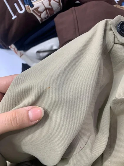 3601-بارانی مزونی آلیس ( ایراددار )