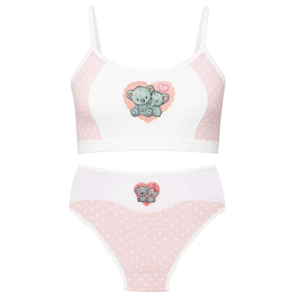 ست شورت و نیم‌تنه دخترانه ماییلدا مدل 5451