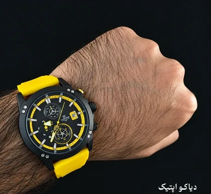 ساعت مچی اورجینال مردانه سه موتور برند نیوی فورس مدل NF8033 بند رابر