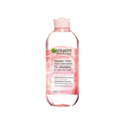 میسلار واتر آرایش پاک‌کن گلاب گارنیر مناسب پوست حساس Garnier Rose Micellar Water