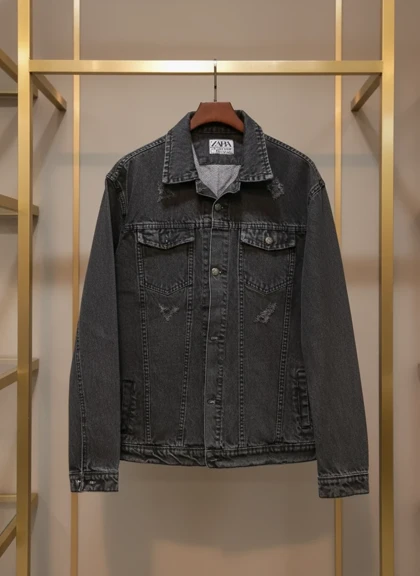 کت لی مردانه زغالسنگی