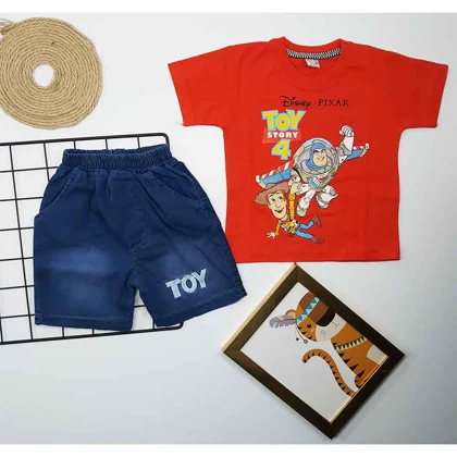 تیشرت شلوارک پسرانه TOY