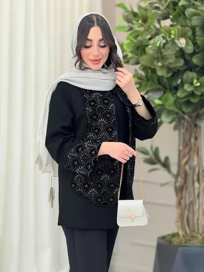 مانتو طرح سنتی قاصدک
