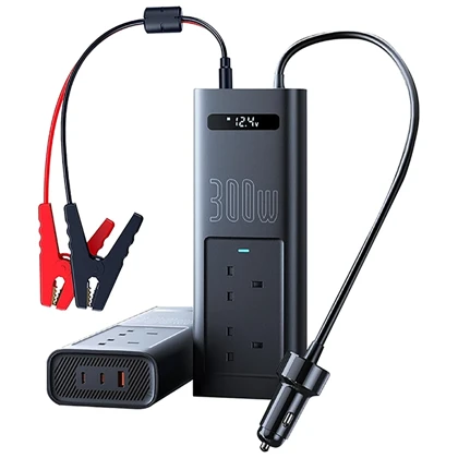 اینورتر فندکی باسئوس Baseus مدل CI30-05 توان 300 وات
