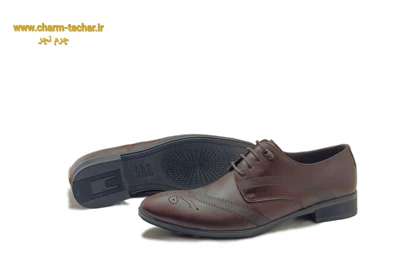 کفش مردانه رسمی اداری چرم طبیعی BL491