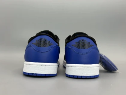 کتانی نایکی جردن1لو بلک رویال/Nike Air Jordan 1 low