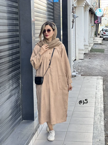 پیراهن مانتویی سارگل