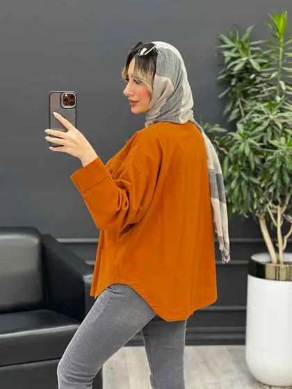 مانتو دو جیب زاپ‌دار