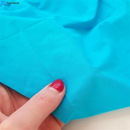 ست شورت و سوتین زنانه پانیذ مدل 9013 رنگ آبی فیروزه ای