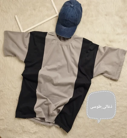 تیشرت رینگی مردانه کد 403034