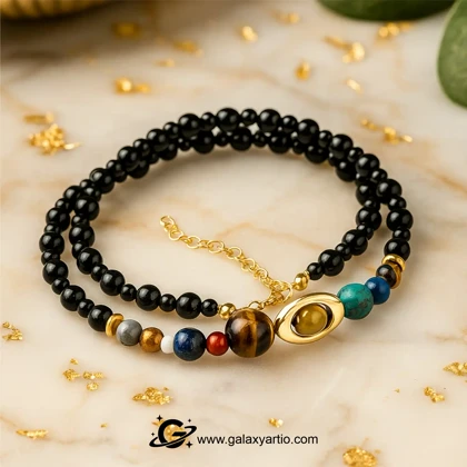 گردنبند طلا سیارات