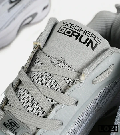 کفش کتانی طبی ورزشی طوسی SKECHERS archfit مدل 7435