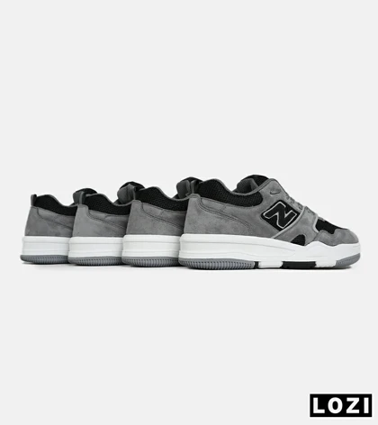 کفش کتانی مردانه و زنانه طوسی مشکی NEW BALANCE 550
