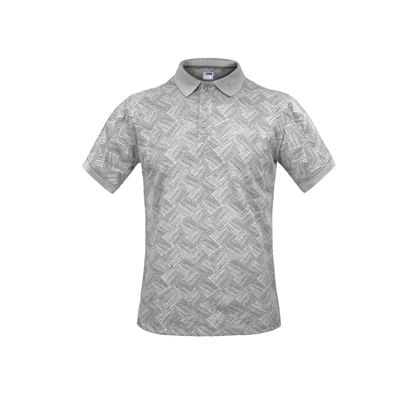 پولوشرت ضدتعریق مدل کارما طرح ملانژ مشکی