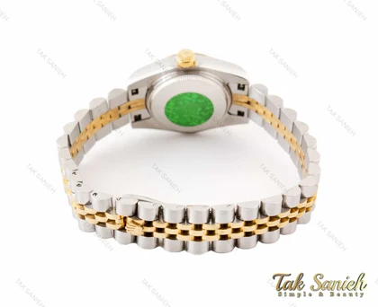 ساعت مچی رولکس دیت جاست زنانه صفحه سبز اسمال Rolex-3430-L