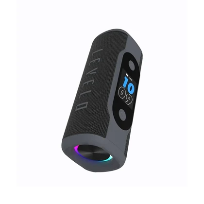 اسپیکر بلوتوثی لولو مدل LEVELO BASSBEAT PORTABLE SPEAKER WITH LED DISPLAY