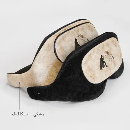 چشم بند خواب طرح تک شاخ مدل Coral12