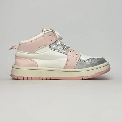 کفش بچگانه چراغدار ملودی عروسک دار صورتی