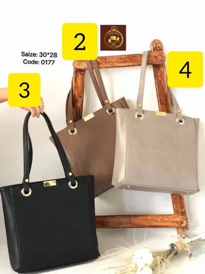 کیف بزرگ زنانه دوشی و دستی زه دار