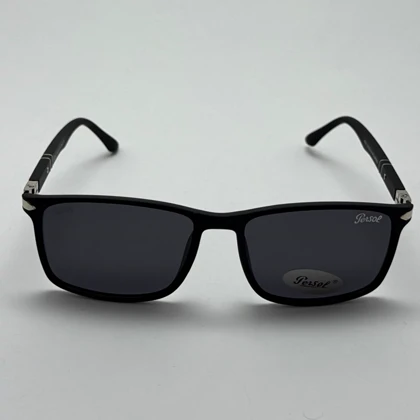 عینک آفتابی پلاریزه پرسول PERSOL مستطیلی لولا فنری کد P 8011