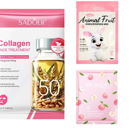 ماسک ورقه ای صورت پک 3عددی پک شماره 5