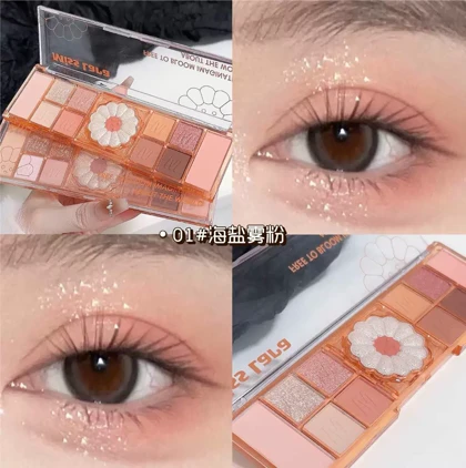 پالت سایه چشم طرح بابونه میس لارا