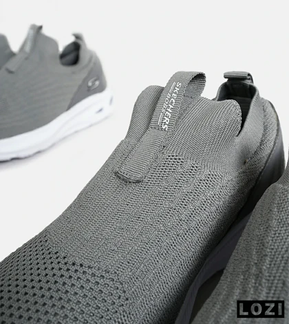 کفش کتانی طبی ورزشی خاکستری SKECHERS GoWalk 5 V2