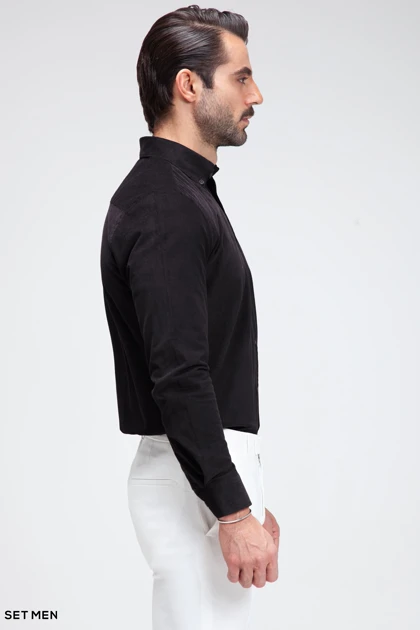 پیراهن مخمل کبریتی