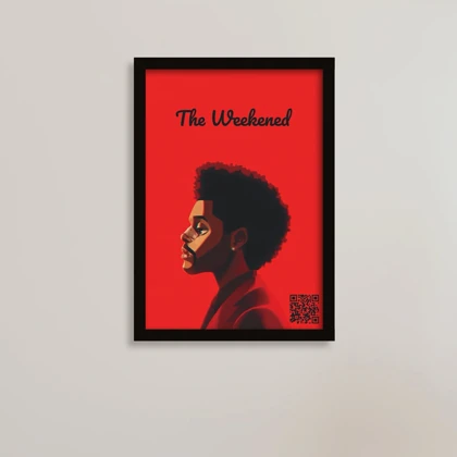 تابلو The Weeknd ویکند