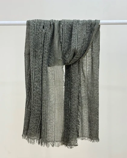 شال پاییز کنفی خطی