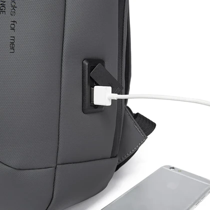 کوله پشتی اورجینال بنج مدل BANGE - BG22188 + قفل ضد سرقت