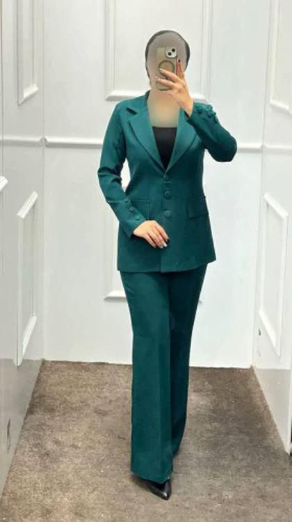 کت و شلوار زنانه شیک مدل آتوسا