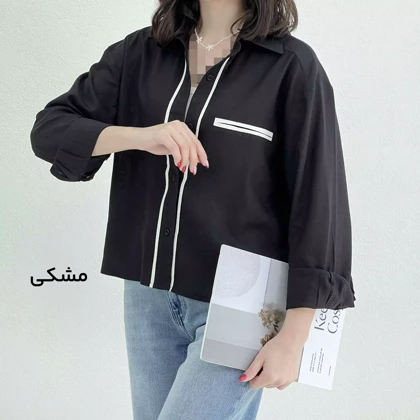 شومیز زنانه لینن کاپیتان | آی بولک