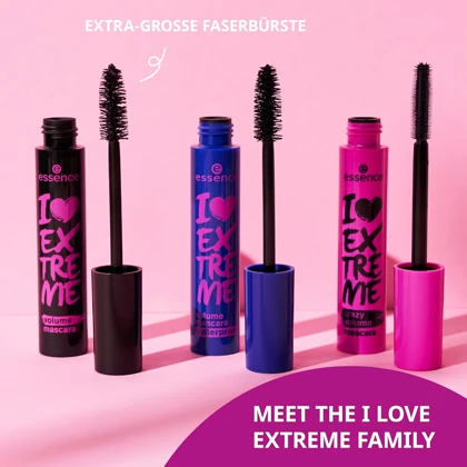 ریمل حجم دهنده اسنس مدل I Love Extreme Volume