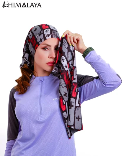 اسکارف بدون دوخت استوانه‌ای SB41 هیمالیا