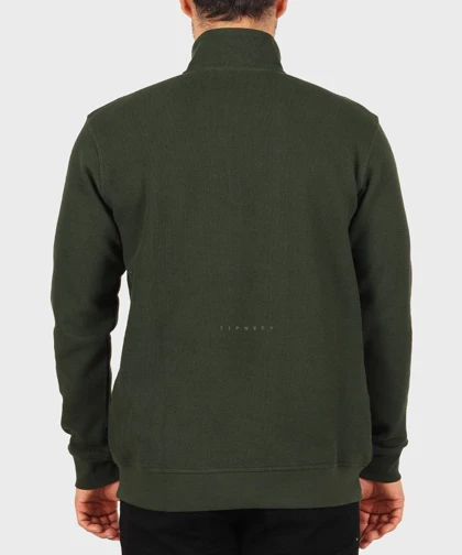 تیشرت آستین بلند یقه اسکی و نیم زیپ 0624