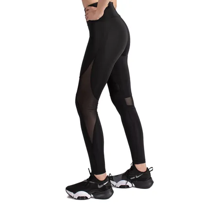 لگ اسلیم ورزشی مشکی/مشکی - 24644 Agi Slimming Sportive Leggings Siyah/Siyah