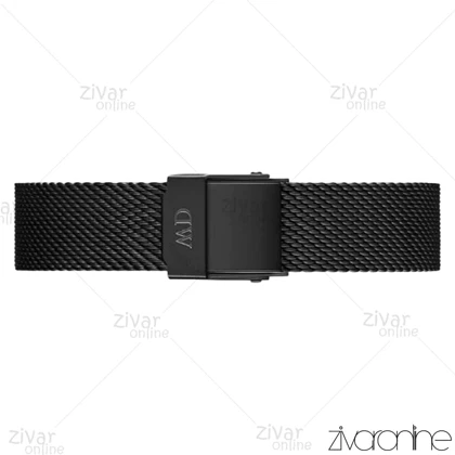 ساعت دنیل ولینگتون زنانه حصیری سیلور مشکی اسمال 102497